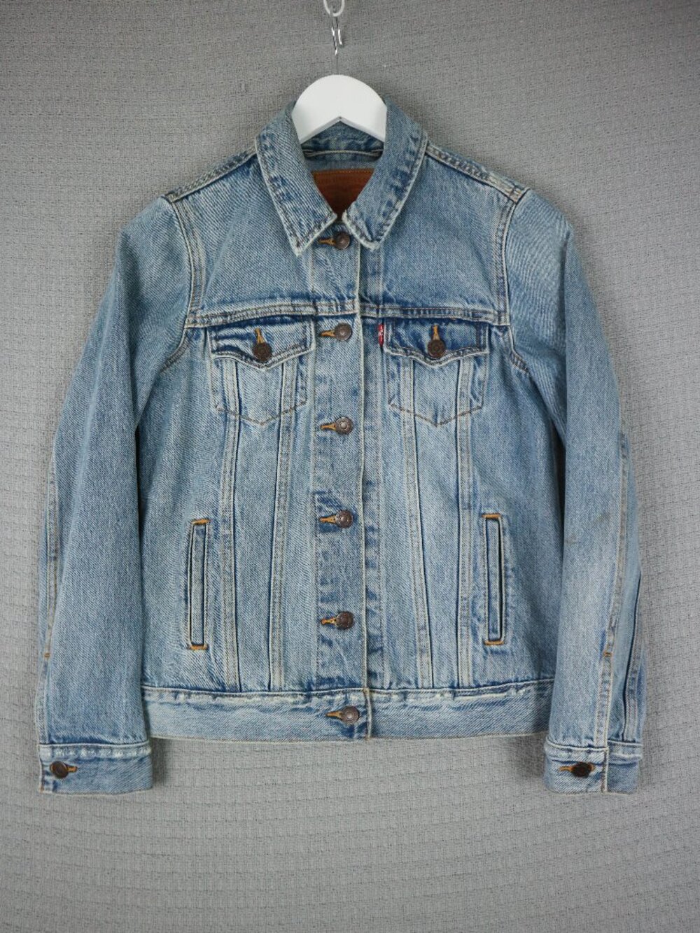 Levi's Blue Trucker Jacket Light Wash Denim XS